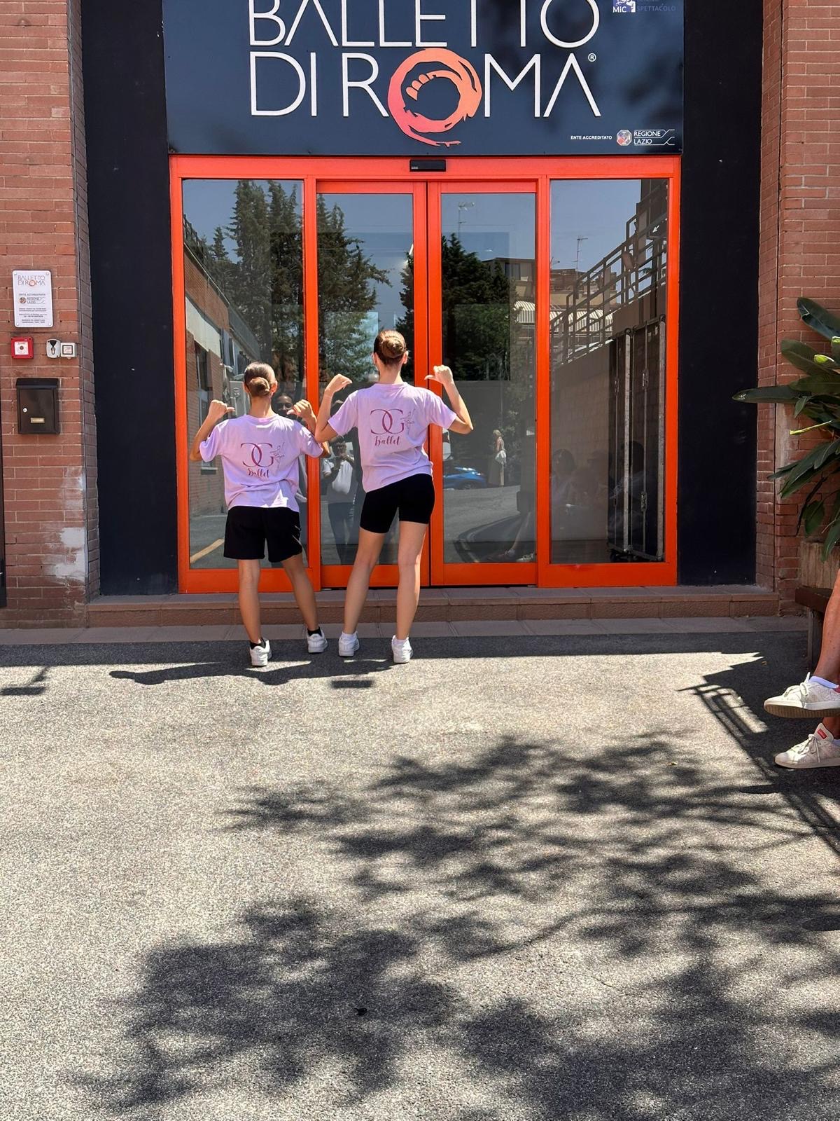 Allieve della GC Ballet al Balletto di Roma